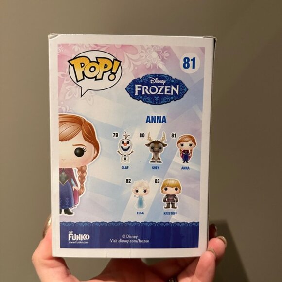 BNIB Funko Pop Disney Frozen Anna #81 – Brand New in Box - Picture 2 of 4